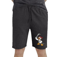 Duck With A Sword Vintage Short | Artistshot