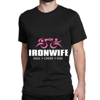 Ironwife Tri Ironsherpa Triathlon Sherpa Inspired Design. Haul Cheer K Classic T-shirt | Artistshot