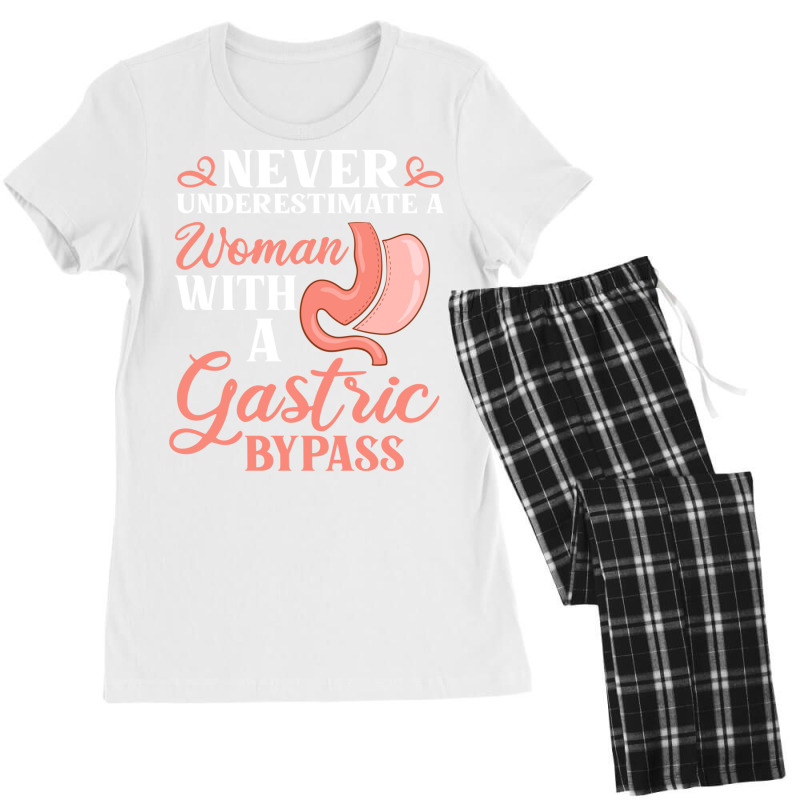 Bariatric Surgery Gastric Bypass Recovery Sleeve Diet Long Sleeve T Sh Women's Pajamas Set by cm-arts | Artistshot