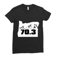 Oregon Triathlon Ladies Fitted T-shirt | Artistshot