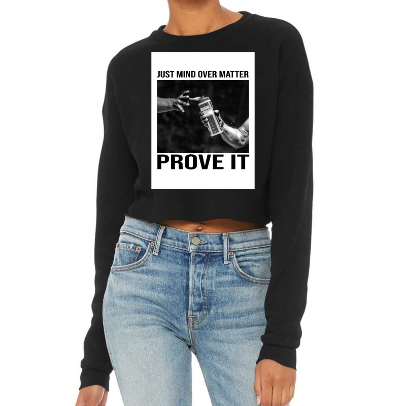 Prove It Cropped Sweater by cm-arts | Artistshot