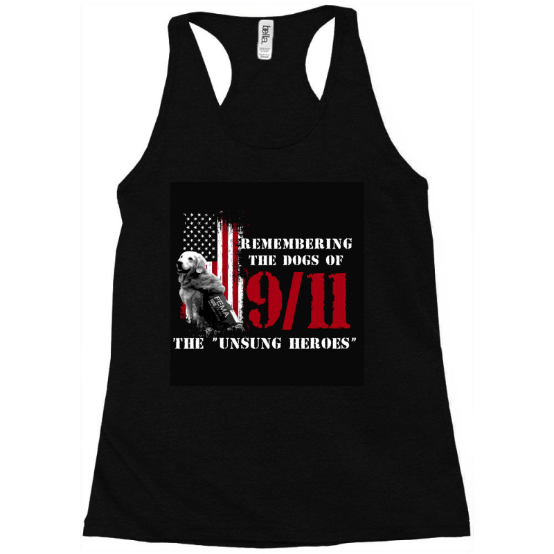 Remembering The Dogs Of 911- 911 Rescue Dogs Classic Racerback Tank By ...