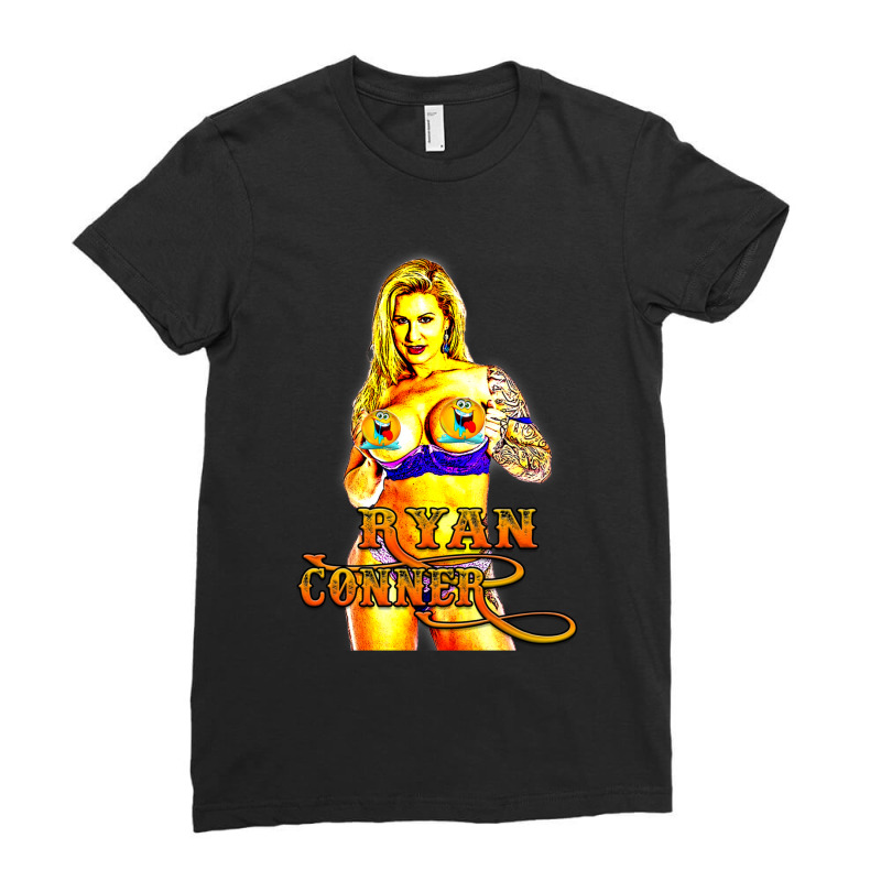 Hot Milf Ryan Conner Ladies Fitted T-Shirt by cm-arts | Artistshot