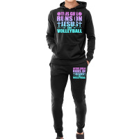 This Girl Runs On Jesus And Volleyball Novelty Hoodie & Jogger Set | Artistshot