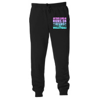 This Girl Runs On Jesus And Volleyball Novelty Unisex Jogger | Artistshot