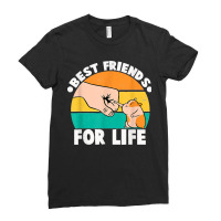 Best Friends For Life Hamster Funny Tee For Hamsters Lovers Ladies Fitted T-shirt | Artistshot