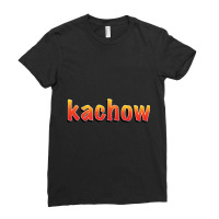 Kachow - Lightening Mcqueen Ladies Fitted T-shirt | Artistshot