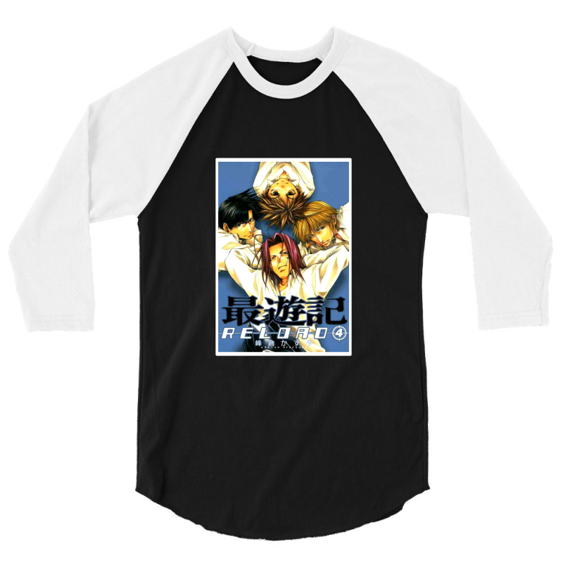 Reload 4 Blast Saiyuki 3/4 Sleeve Shirt by LinseyCElliott | Artistshot