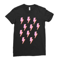 Small Lightning Bolts Ladies Fitted T-shirt | Artistshot