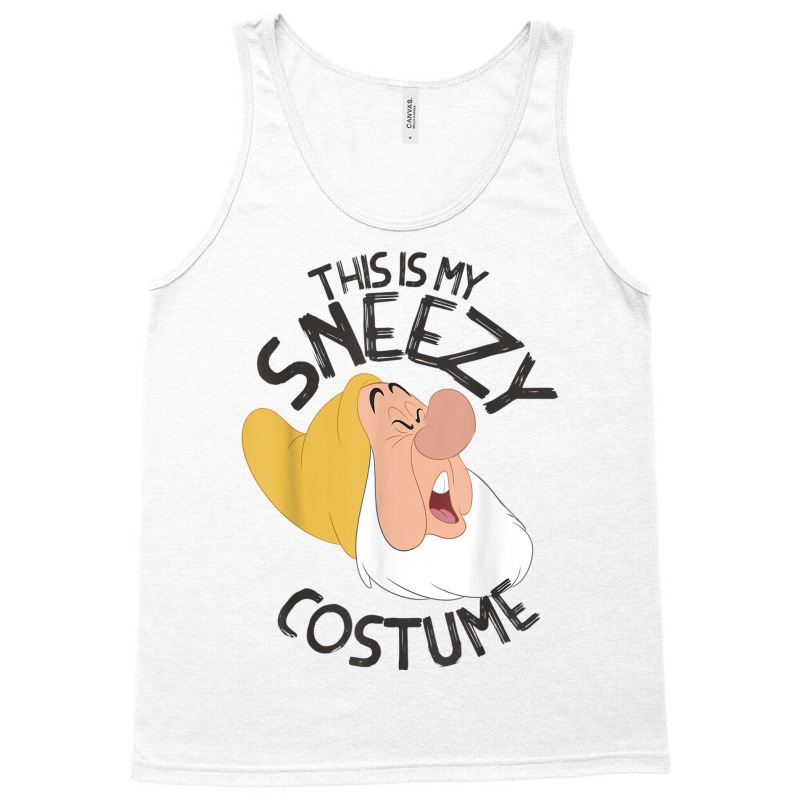 Funny Snow White This Is My Sneezy Costume Halloween Tank Top | Artistshot