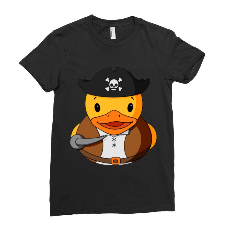 Duck With A Sword  (14) Ladies Fitted T-Shirt by cm-arts | Artistshot