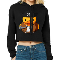 Duck With A Sword  (14) Cropped Hoodie | Artistshot