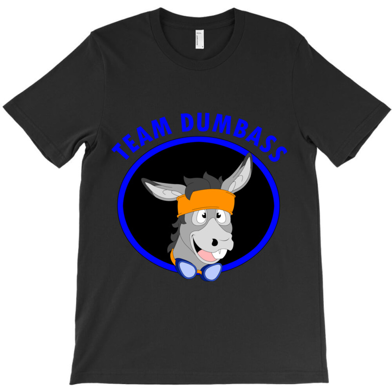 Team Dumbass Donkey Headshot T-Shirt by cm-arts | Artistshot