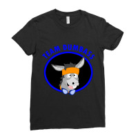 Team Dumbass Donkey Headshot Ladies Fitted T-shirt | Artistshot