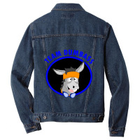 Team Dumbass Donkey Headshot Men Denim Jacket | Artistshot