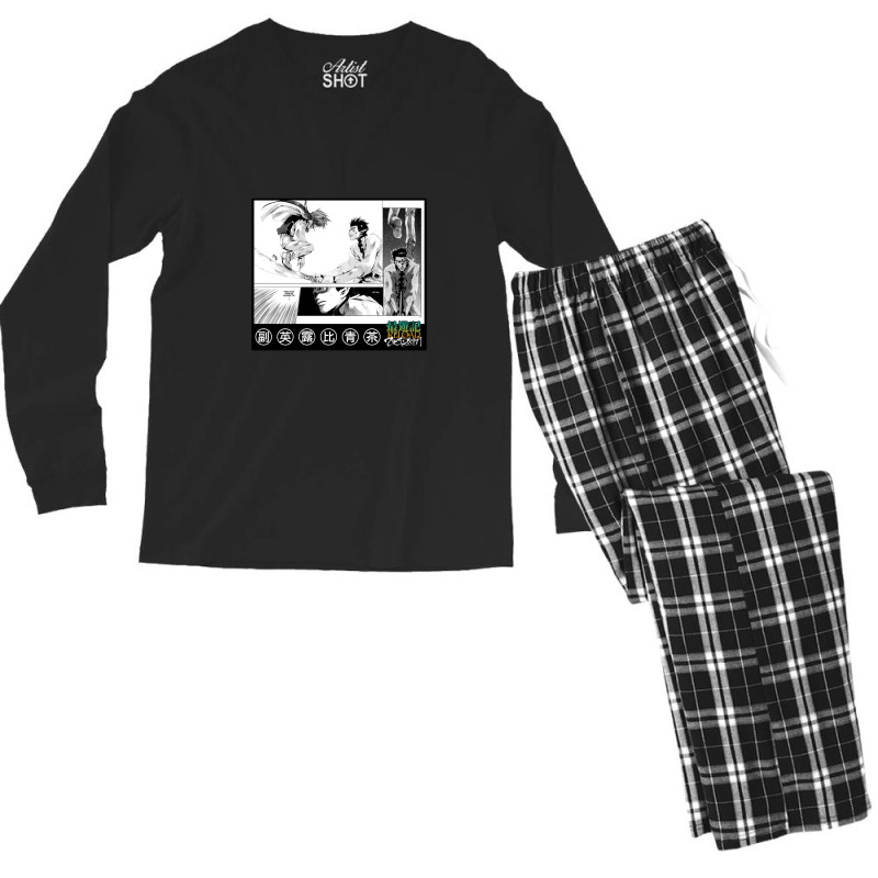 Saiyuki Chapter 32 Manga Fight Men's Long Sleeve Pajama Set by LinseyCElliott | Artistshot