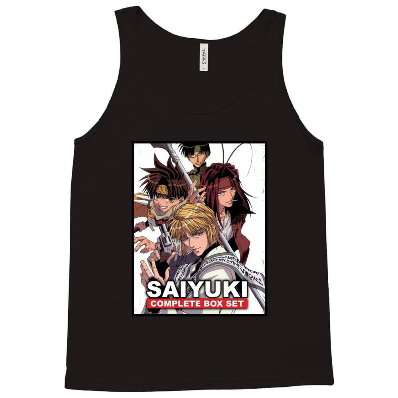 Saiyuki Complete Blast Tank Top by LinseyCElliott | Artistshot