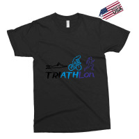 Thriatlon Woman Fitted Exclusive T-shirt | Artistshot