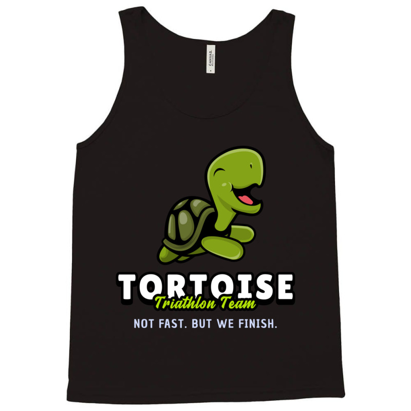 Tortoise Triathlon Team Tank Top by cm-arts | Artistshot