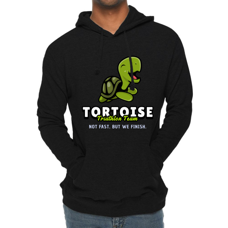 Tortoise Triathlon Team Lightweight Hoodie by cm-arts | Artistshot