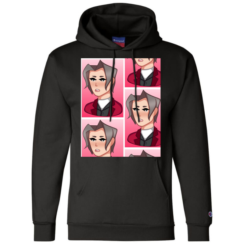 Miles Edgeworth Graphic Champion Hoodie by cm-arts | Artistshot