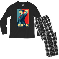 Objection Men's Long Sleeve Pajama Set | Artistshot