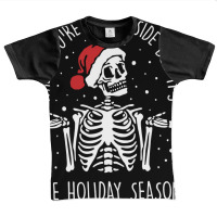 Xmas When You're Dead Inside But It's The Holiday Season Pullover Hood Graphic Youth T-shirt | Artistshot