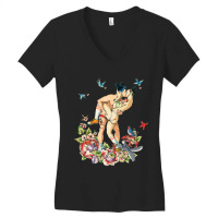 Fairy Tales And Flowers Women's V-neck T-shirt | Artistshot