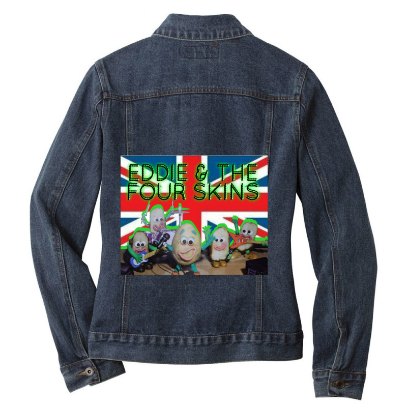 Eddie &the Four Skins Classic Ladies Denim Jacket | Artistshot