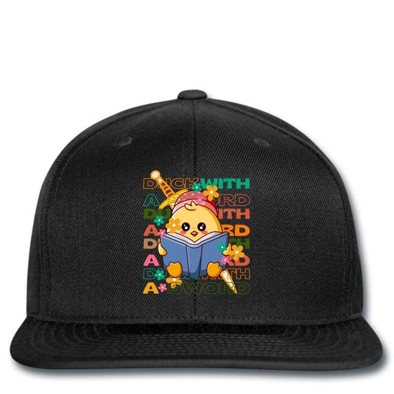 Duck With A Sword Cute Design Printed hat by cm-arts | Artistshot