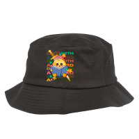 Duck With A Sword Cute Design Bucket Hat | Artistshot