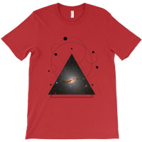 Galaxy In A Triangle T-shirt | Artistshot