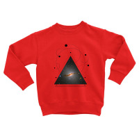 Galaxy In A Triangle Toddler Sweatshirt | Artistshot