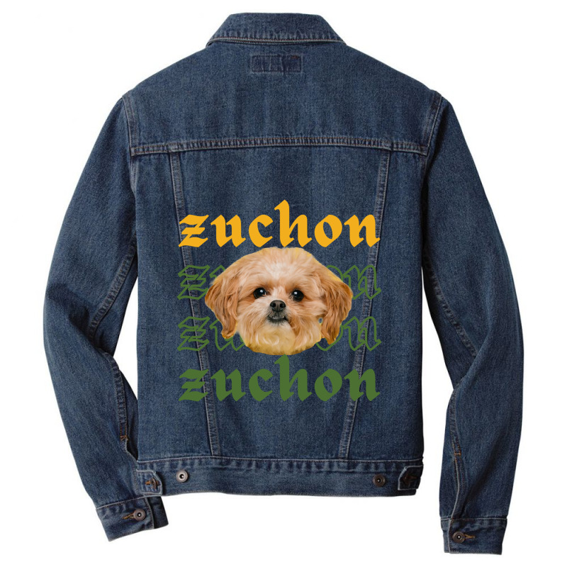 Zuchon Mom, Zuchon Dog, Shichon Puppy, Shichon Puppies             (6) Men Denim Jacket | Artistshot