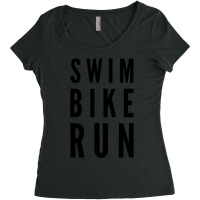 Triathlon Women's Triblend Scoop T-shirt | Artistshot