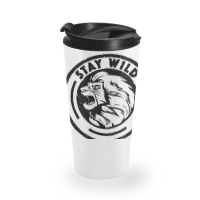 Funny Lion King Stay Wild Travel Mug | Artistshot