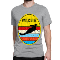 Aad,water Skiing Retro Waterski Ski Water Sports Classic T-shirt | Artistshot