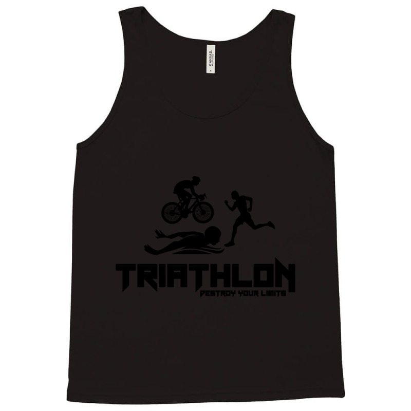 Triathlon Tank Top by cm-arts | Artistshot