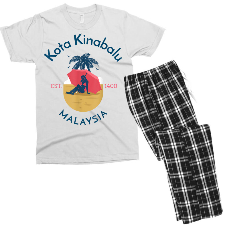 Kota Kinabalu Malaysia T Shirt Men's T-shirt Pajama Set by cm-arts | Artistshot