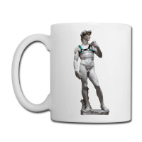 Michelangelo David Leather Harness Sculpture Art Male Statue Torso Coffee Mug | Artistshot