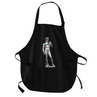 Michelangelo David Leather Harness Sculpture Art Male Statue Torso Medium-length Apron | Artistshot