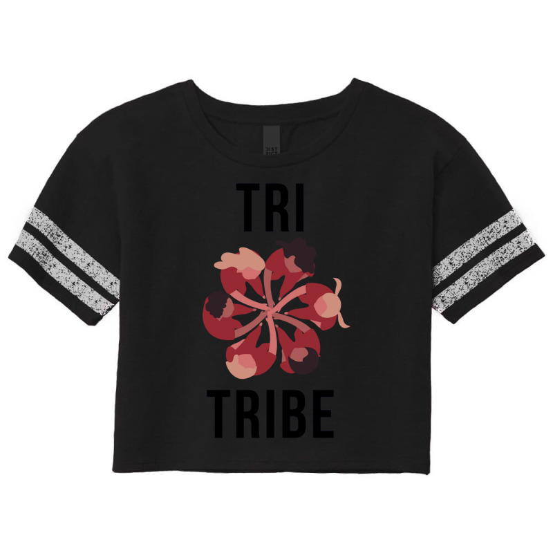 Triathlon Tribe! Scorecard Crop Tee by cm-arts | Artistshot