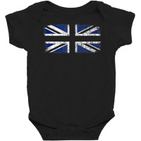 British Flag, Great Britain, United Kingdom Flag, Union Jack Tank Top Baby Bodysuit | Artistshot