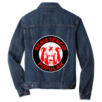 People, Come Attack The Tyrant Men Denim Jacket | Artistshot