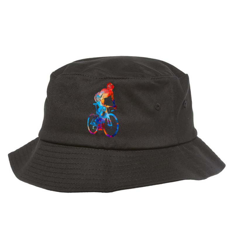 Woman Triathlon Cycling 06 Bucket Hat by cm-arts | Artistshot