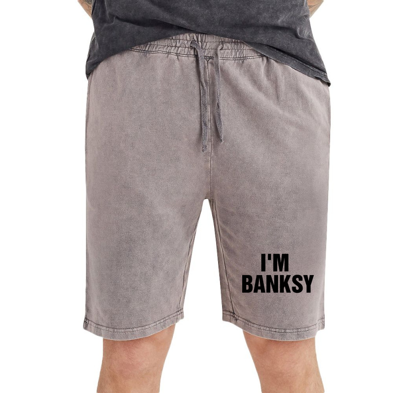 I_m Banksy Vintage Short by HISHIMUCHILDRESS | Artistshot