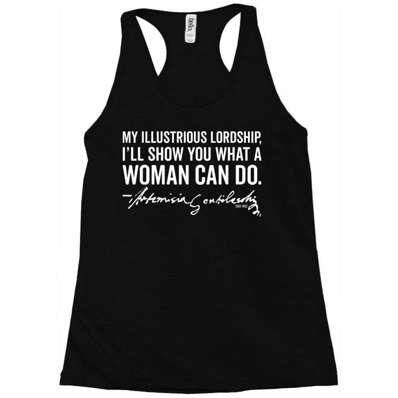 Artemisia Gentileschi Feminist Women Art History Racerback Tank by liqualyfu | Artistshot