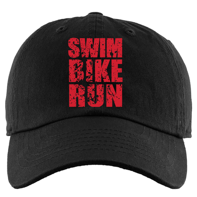 Swim Bike Run, Triathlon Kids Cap by cm-arts | Artistshot