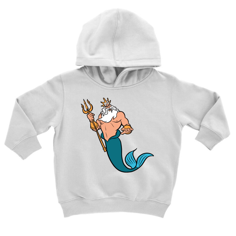 King Triton Toddler Hoodie by jamaikan | Artistshot