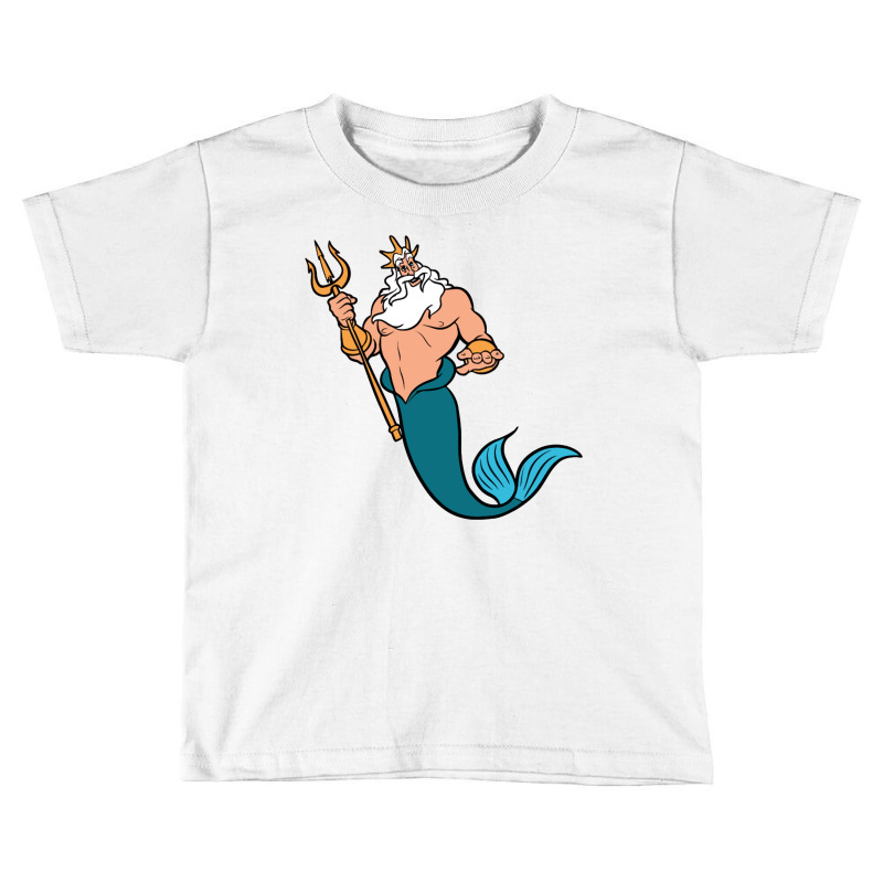 King Triton Toddler T-shirt by jamaikan | Artistshot